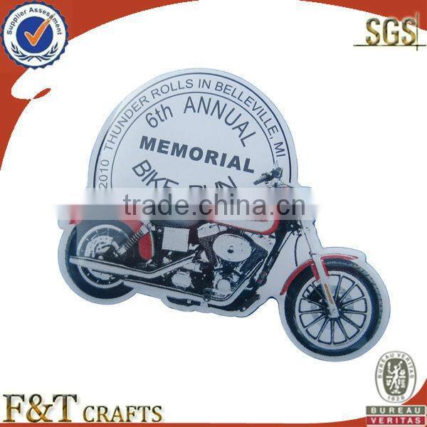 offset printing metal cheap lapel pin with custom logo