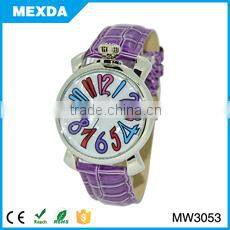 lady fashion slim case stainless steel back bracelet wristwatches
