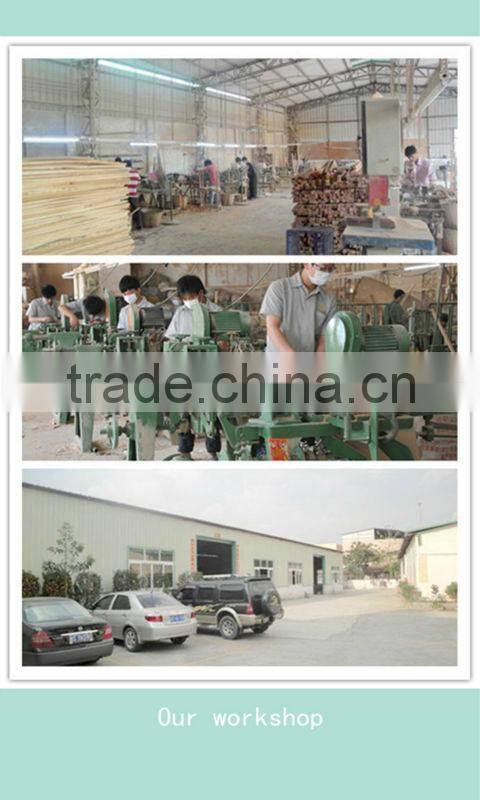 natural wooden handle