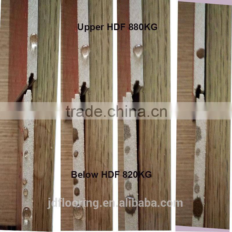 15mm thickness MDF skirting for 8mm laminated flooring