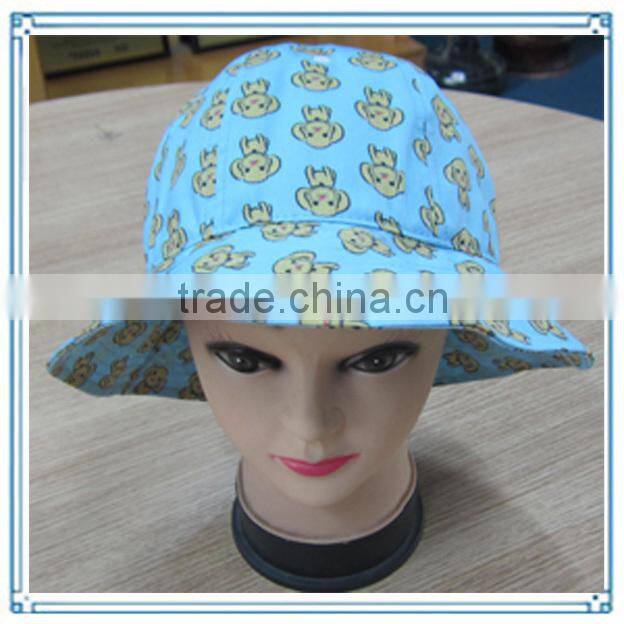 custom logo jean bucket hat