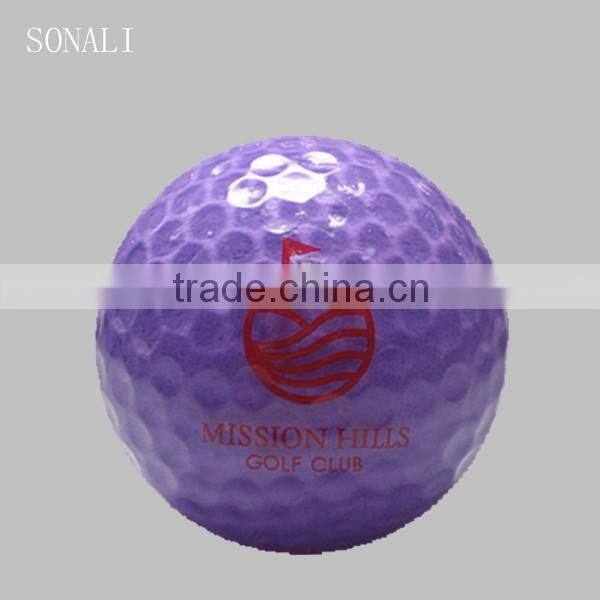wholesale personalized purple crystal golf balls