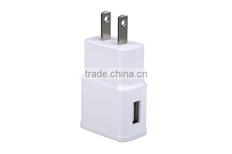Best selling white ETA-U90JWE mobile phone US plug usb wall charger for samsung