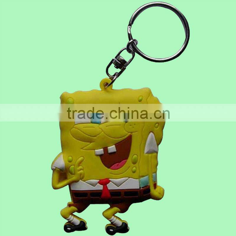 rubber keychain