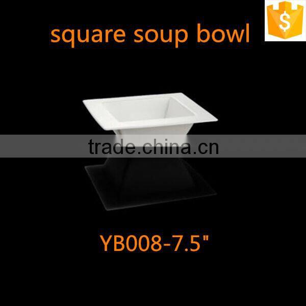 for western buffet use ceramic soup bowl 6.5"/7.5"/8.5" bone china salad bowls