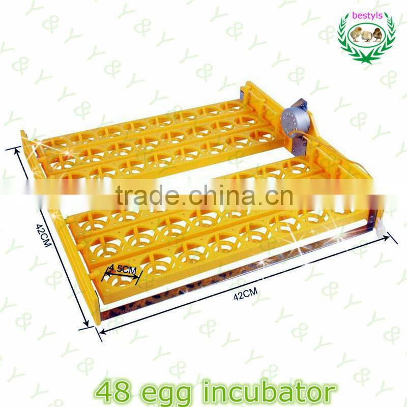 48 eggs brooder Digital Mini egg incubator JN8-48 hygrometer for incubator use chicken egg incubator for sale