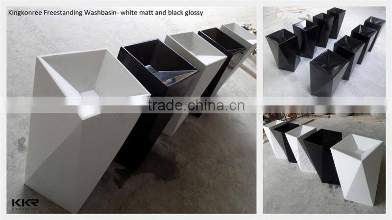 square modern marble sink bathroom face basin art basin sink