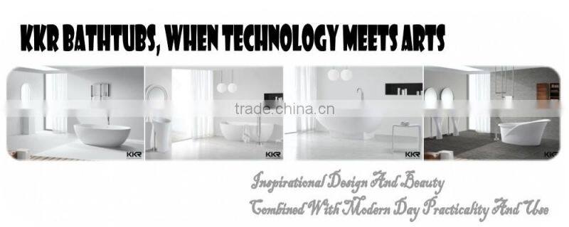 bathtub big size, custom acrylic solid surface bathtub