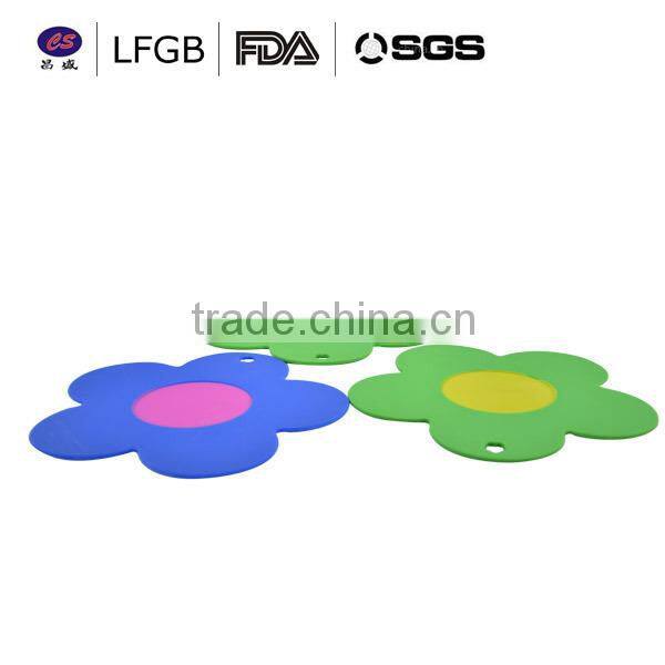 2015 hot sell BPA free silicone colorful mats / silicone sink mat