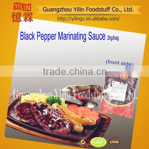 2kg Black Pepper Marinated Sauce with oem service