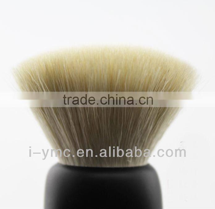 flat top synthetic hair makeup shaving brush