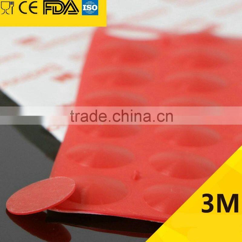 9.5*3.7mm Buffer Bumper Stop Cushion Glass Foot Cupboard Door Pads Adhesive Silicone Feet Bumper