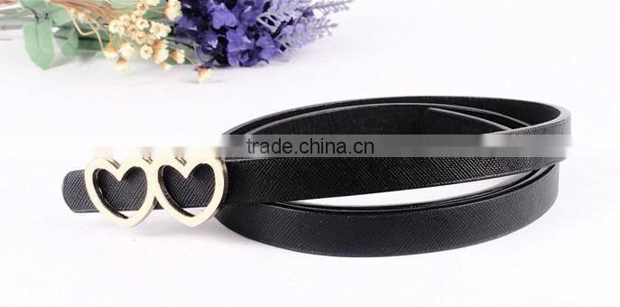 2015 Newest OEM design decorative women pu leather or leather belt