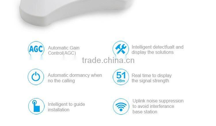 ATNJ global application GSM900 amplifier 2G mobile signal repeater booster with LCD