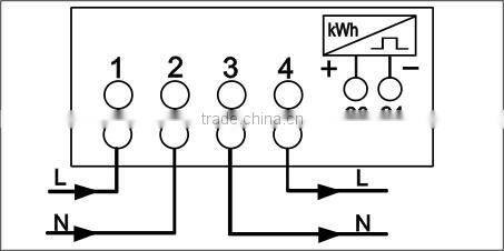 Single Phase Electric GSM Meter