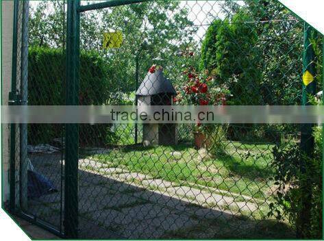Hot sale Galvanized or PVC coated easy assembled chain link fence