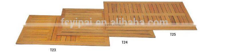 Restaurant dining table rectangular stainless steel top T07