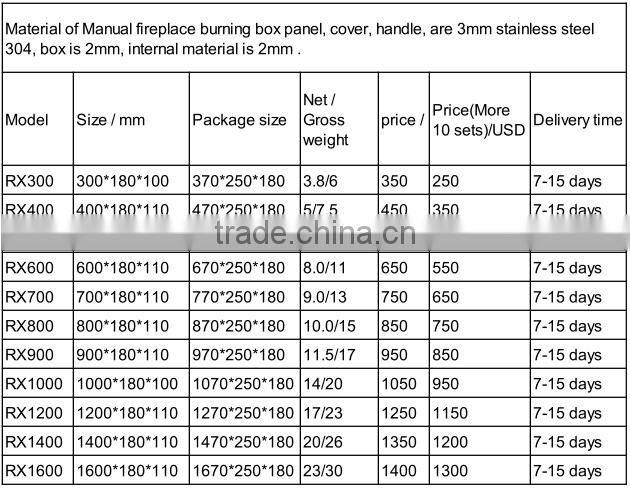 cheap Manual alcohol fireplace