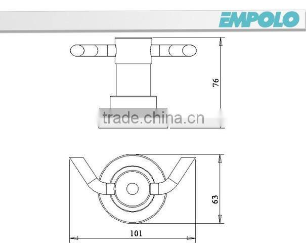 Double Robe Hook 91804B