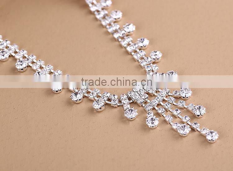 fashion stetch elastic rhinestone headbands with rhinestone