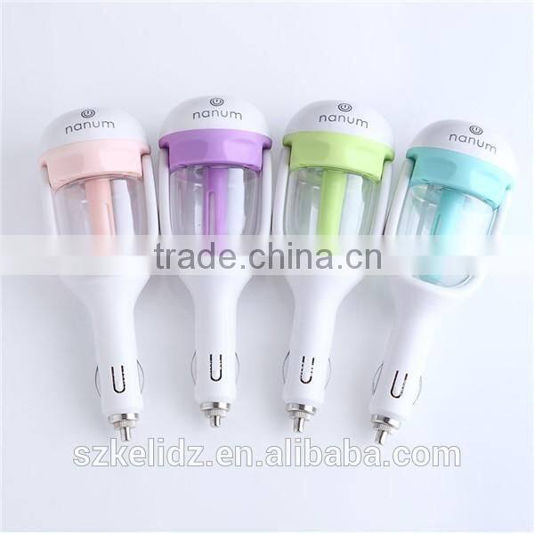 Mini Car Charger Humidifier, Air Purifier Humidifier Aromatherapy Car Supplies