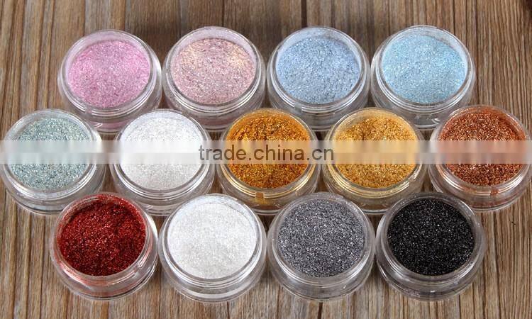 Cosmetic glitter pigments loose eyeshadow powder metallic glitter powder