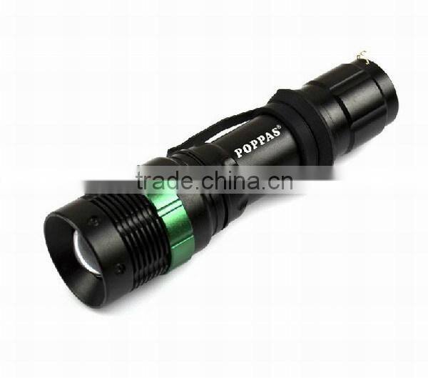 Hot Sale T820 XPE Led bulb Adjustable Focus most powerful led flashlight