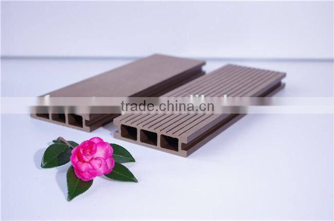 grooved deck board composite wood