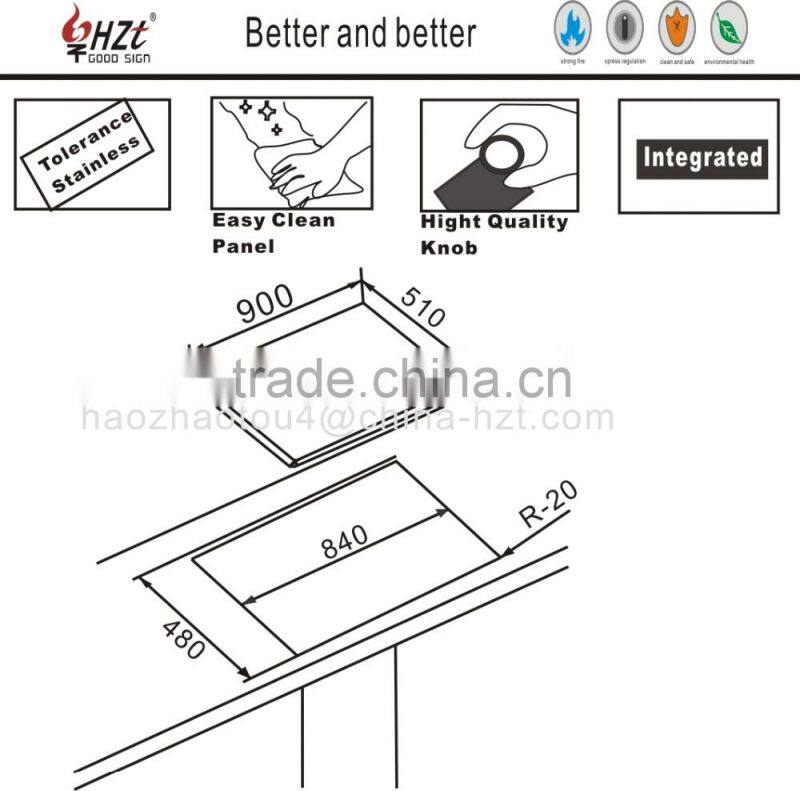 Best sale 36 inch cooktop gas stove prices