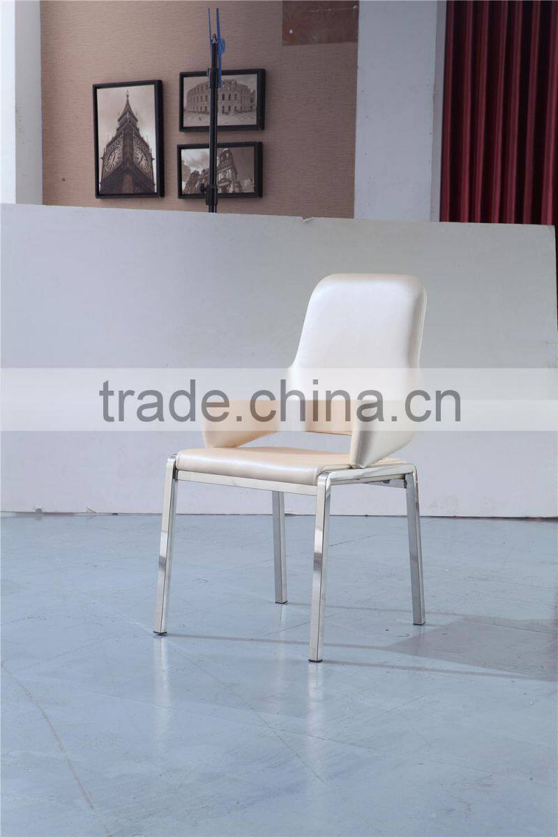 Simple Design Comfortable Dining Room Furniture Stainless Steel Chair Dining Chair