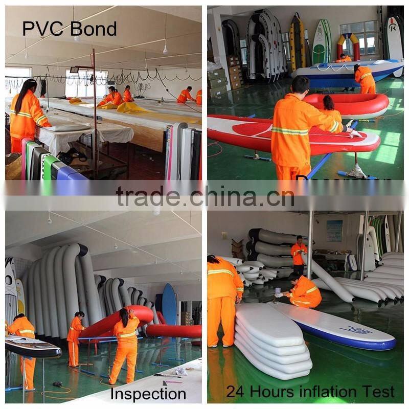 Eco-friendly EVA pad heavy-duty inflatable sup boards stand up paddle boards