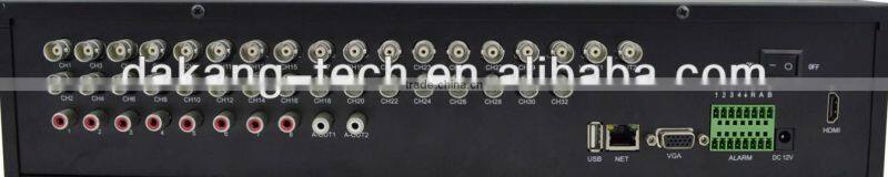 high quality DK-7132CHL 32ch D1 CIF cctv P2P cloud DVR ,Rack mount, 8ch D1+24ch CIF realtime recording,4pcs HDD DVR