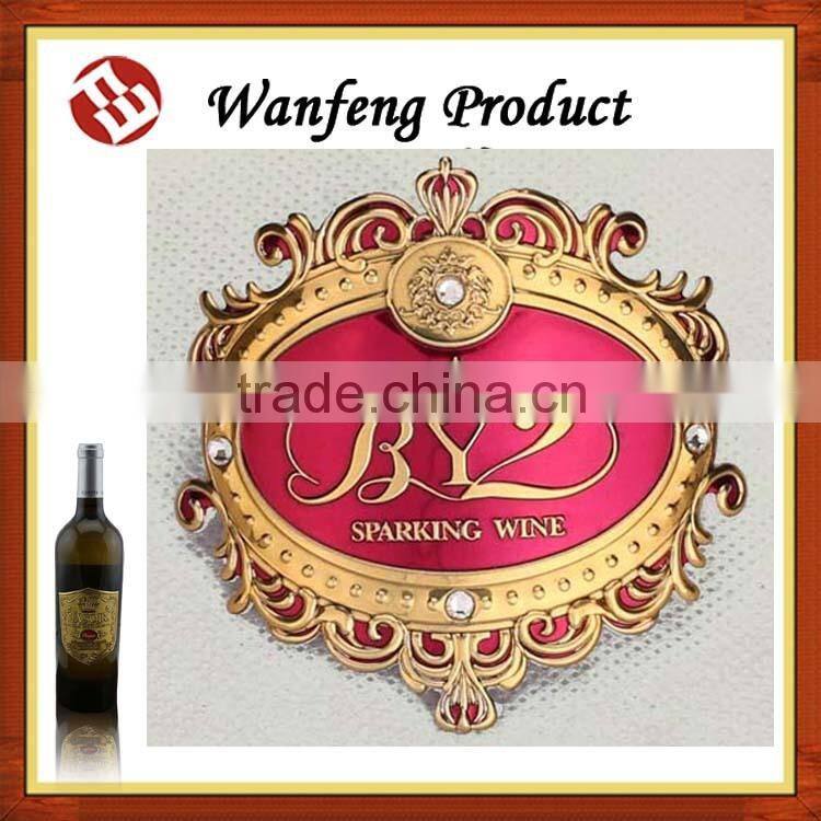 Manufactures of metal Wine Bottle Labels