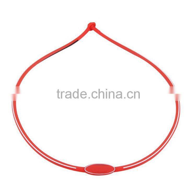 wholesale fashion silicone necklace
