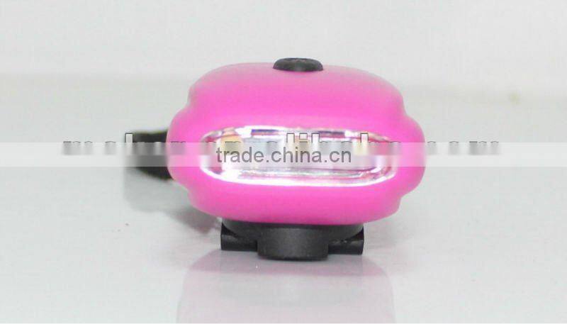 3LED Plastic Colorful Dynamo Flashlight