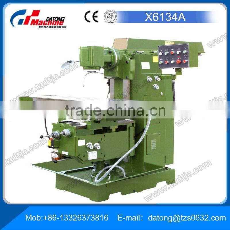 Universal Milling Machine X6134A with Vertical-Horizontal Function