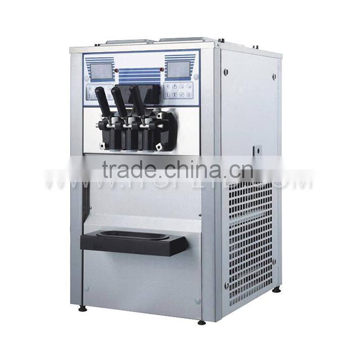 Soft ice cream maker machine