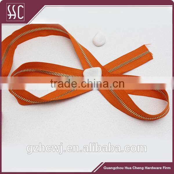 high quality #5 metal zips handbags zippers