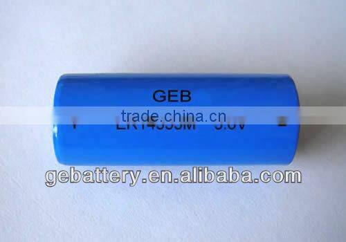 er14335m LiSOCl2 rechargeable 2/3AA 3.6v battery