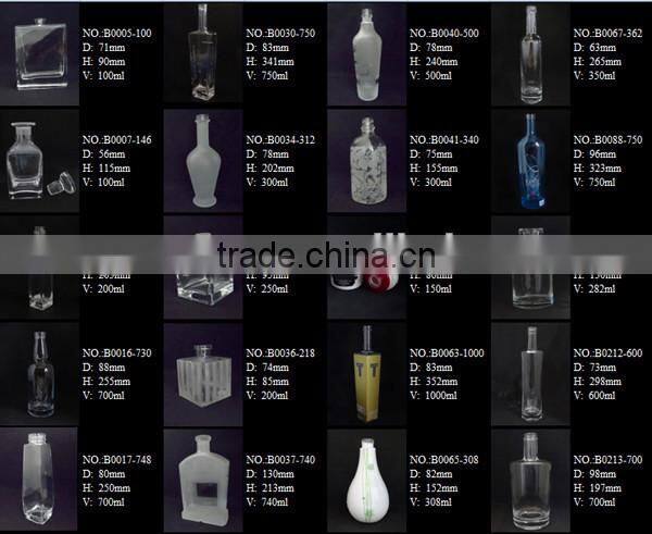 Hot selling custom made 530ml round glass candle cup