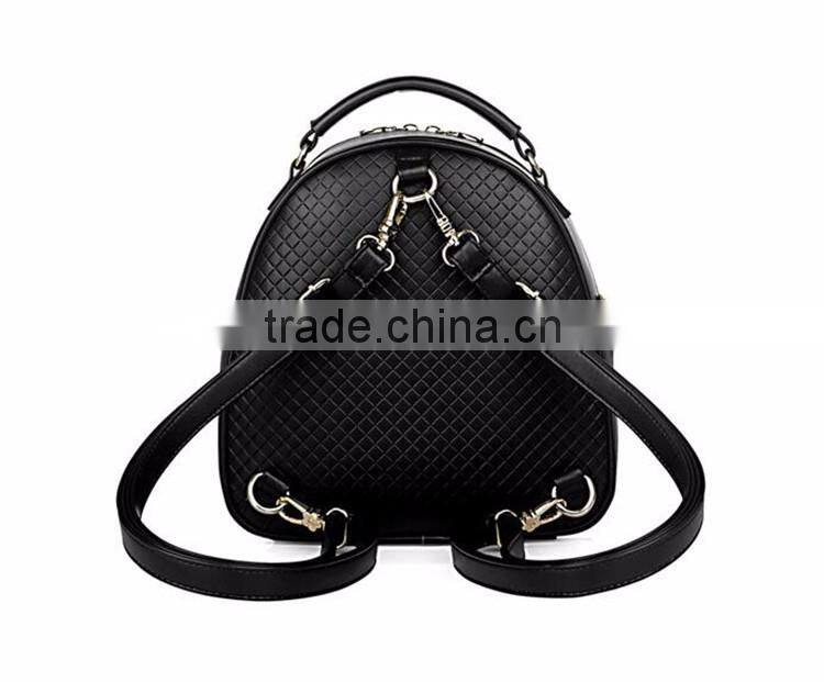 High Quality Colorful Travel Bags Fashion Waterproof PU leather backpack For girls Lady