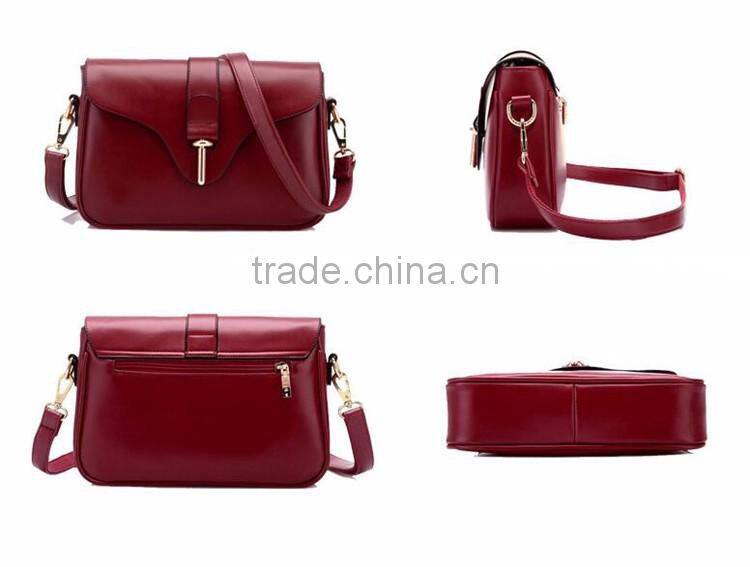 Fashion office girl bag Women Handbags Long Strap Leather cheap ladies bags