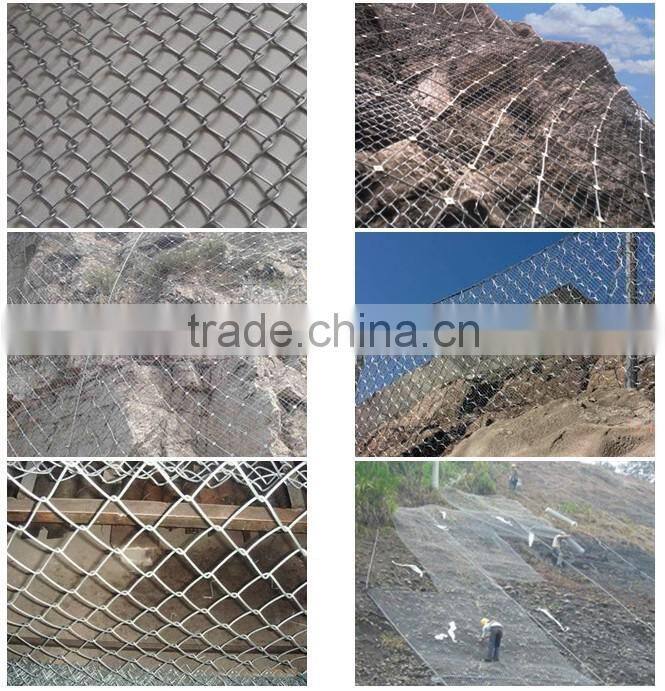 Rockfall Barrier SNS Flexible Protective Mesh Series