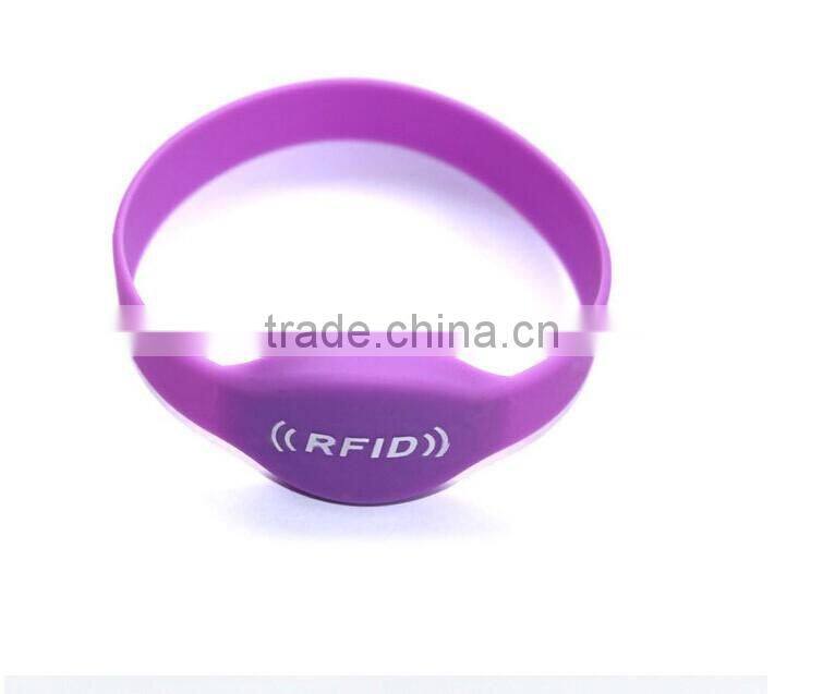 Customized printing RFID silicone wristband/bracelet