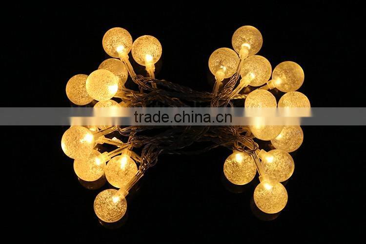 TZFEITIAN warm white round ball led string lights with CE ROHS approval