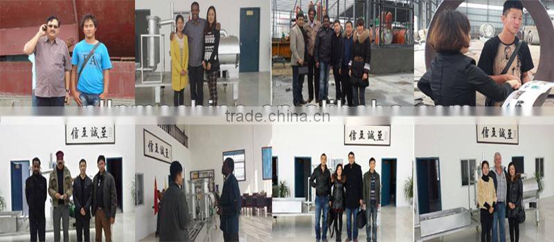 waste oil/tyre/plastic/rubber to more valueable oil /diesel distillation plant with CE ISO