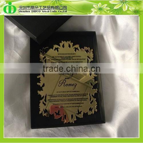 DDI-C024 Trade Assurance Pop Up Wedding Invitation Card