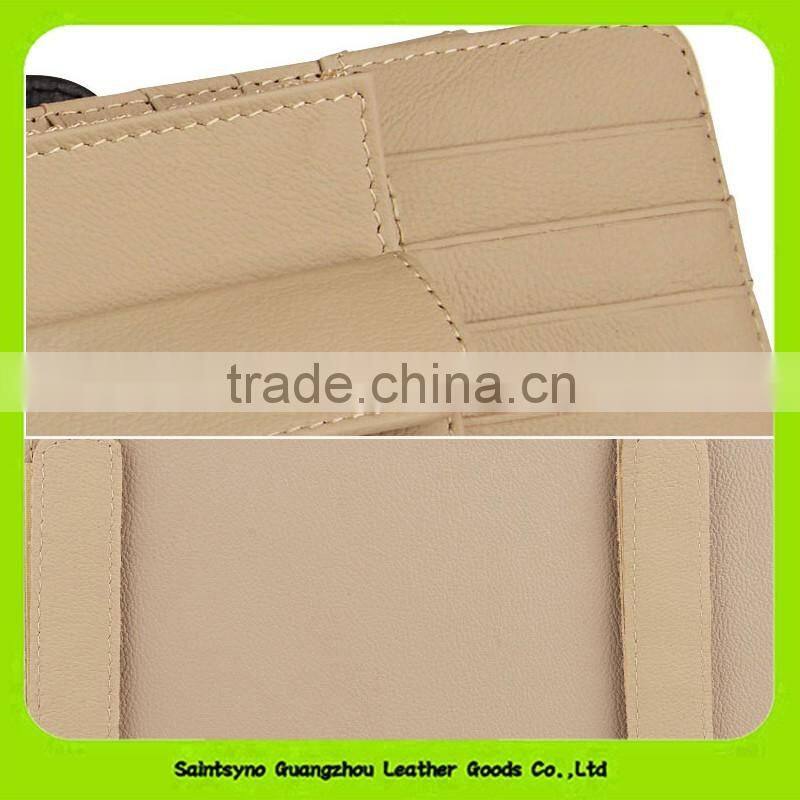 1506 Top Grade handmade genuine leather elegant cd case
