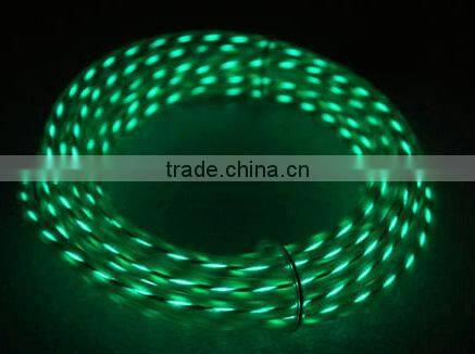 Shine the spotlight with water the LED light cable