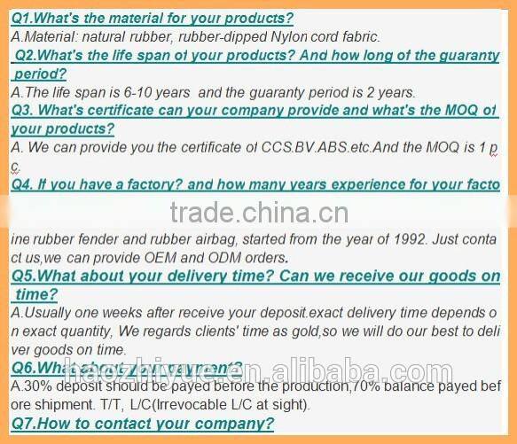 China Supplier high quality type pipeline blocking airbags sewer line